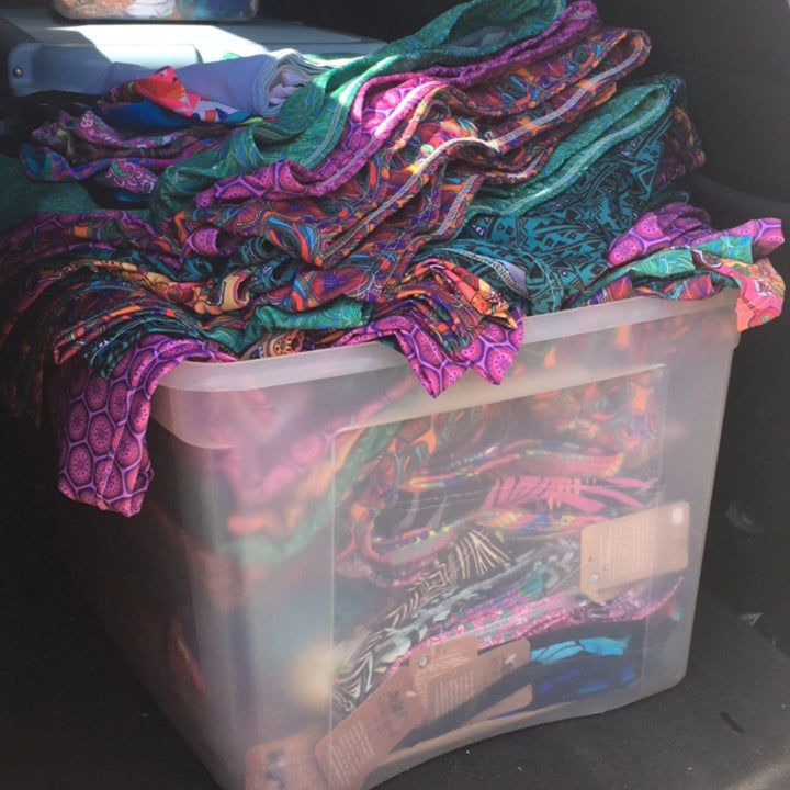 I started this brand with a $100 sewing machine....