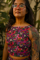 Push On Crop Top | Fairytale/Wolfmitten