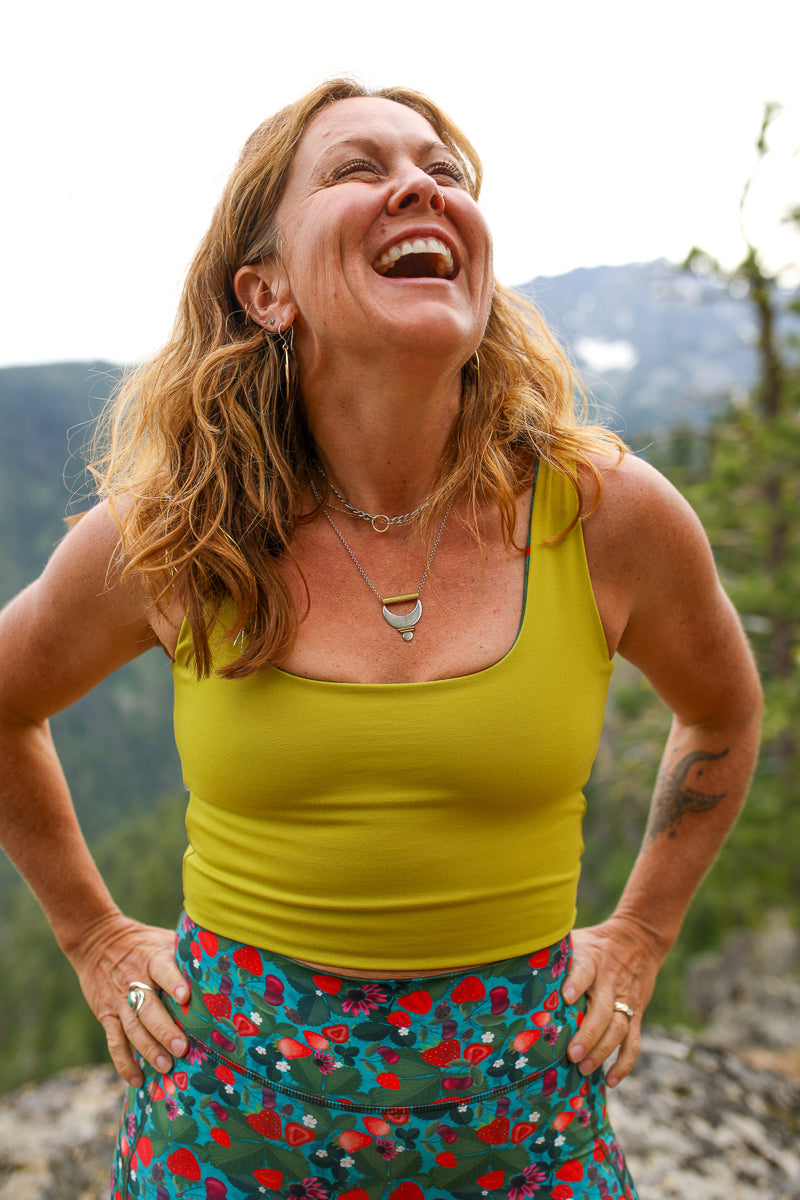 Transform Crop Top | Shortcake/Pistachio