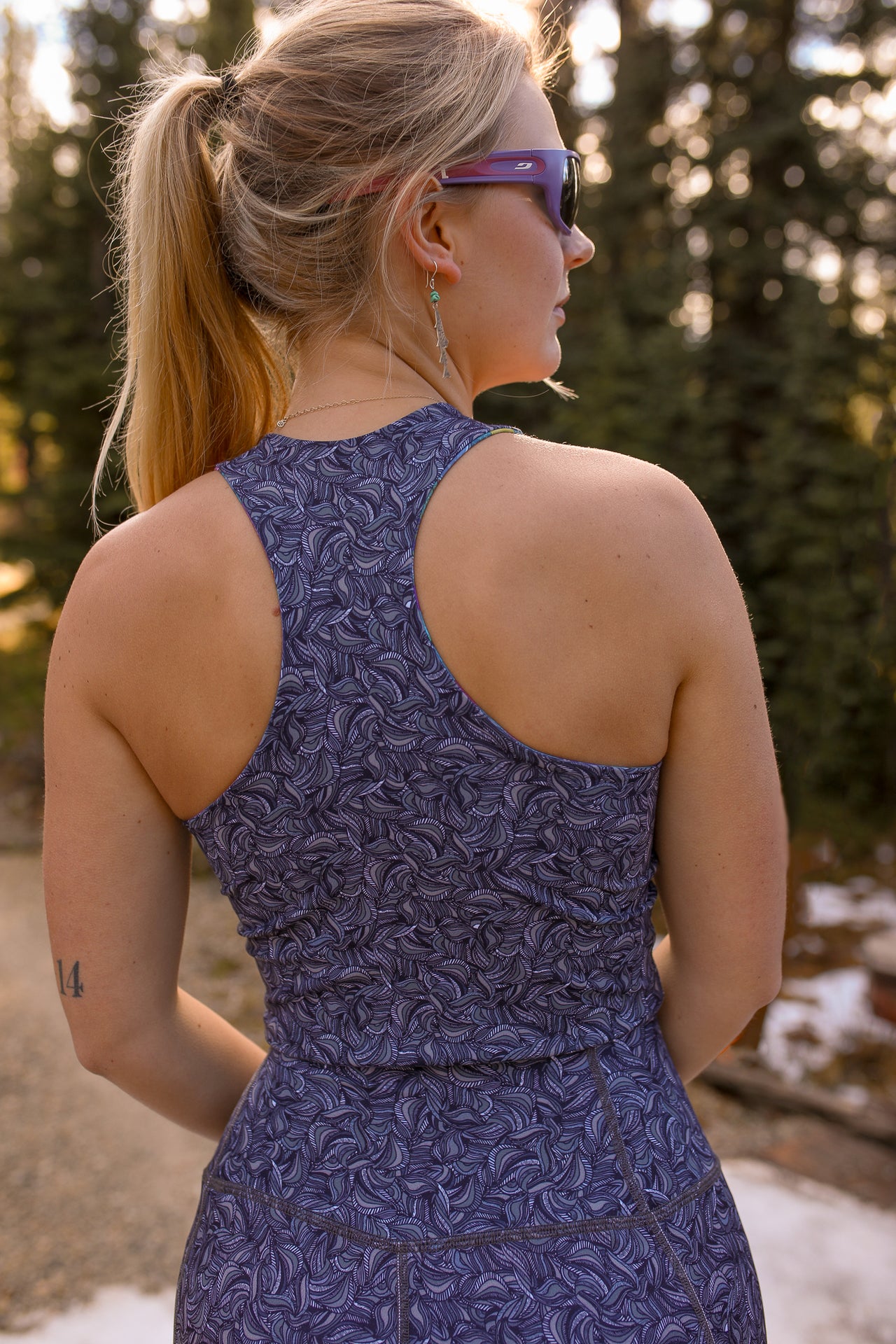 Commit Crop Top | Ski Queen/50 Shades