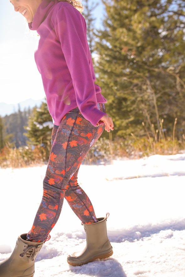 Go There Fleece Legging | Littering And